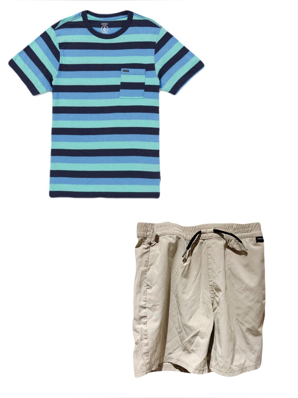 Volcom shirt and short set